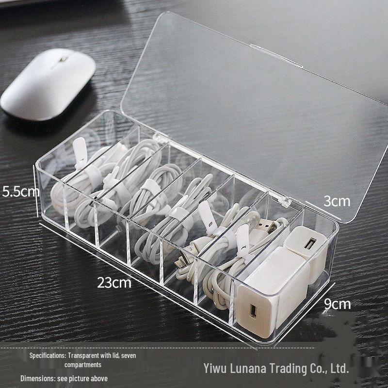 

Коробка-органайзер для кабелей с отделениями – Подставка для хранения мобильного телефона и зарядных кабелей