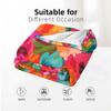 Bold Oil Floral Anime Cartoon Flannel Blanket Soft Warm Throw for Bedroom Sofa Car Kids Holiday Gift