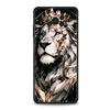 Kreismuster Zweifarbig Löwe Handyhülle Cover für Xiaomi Poco F7 Ultra F6 F5 F4 F3 X6 X5 X4 X3 NFC C51 C55 M4 GT Weiche TPU Hülle