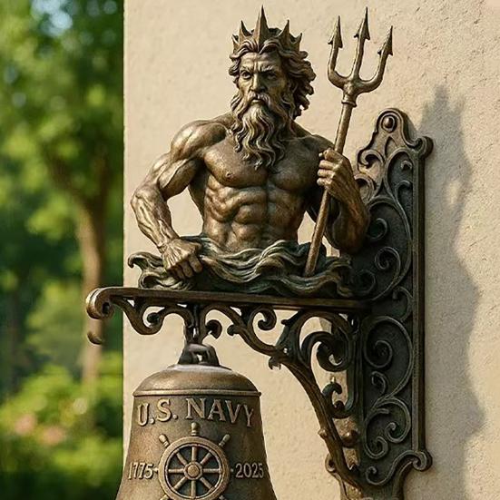 Animal Doorbell Vintage Dog Welcome Bell Wall Mounted Sasquatch Door Bell for Front Door Porch Home Entrance Decoration