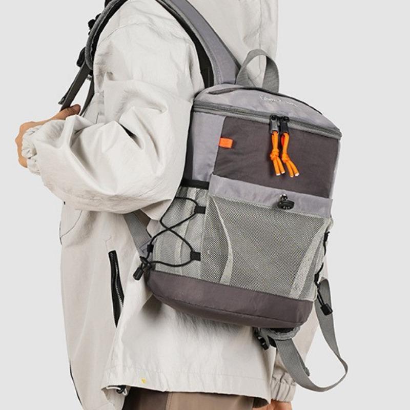 2026 Casual Nylon Backpack Outdoor Mountaineering Bag Lightweight Waterproof Hiking Camping Rucksack Fashion Versatile Daypack