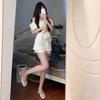 Skirt Women's Summer New Daughter Sweet and Spicy High-end Wear with Small Fragrant Style Suit Summer Wear with a Complete Set