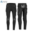 Pantaloni de protecție pentru motocicliști pentru bărbați Pânză plasă Respirabil Protecție genunchi șold picior Pantaloni armură Motocross
