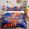 Basketball Logo with Lightning. Bedding Sets Duvet Cover Sets Duvet Covers Pillowcases(1*Duvet Cover 2*Pillowcases Without Duvet Insert)