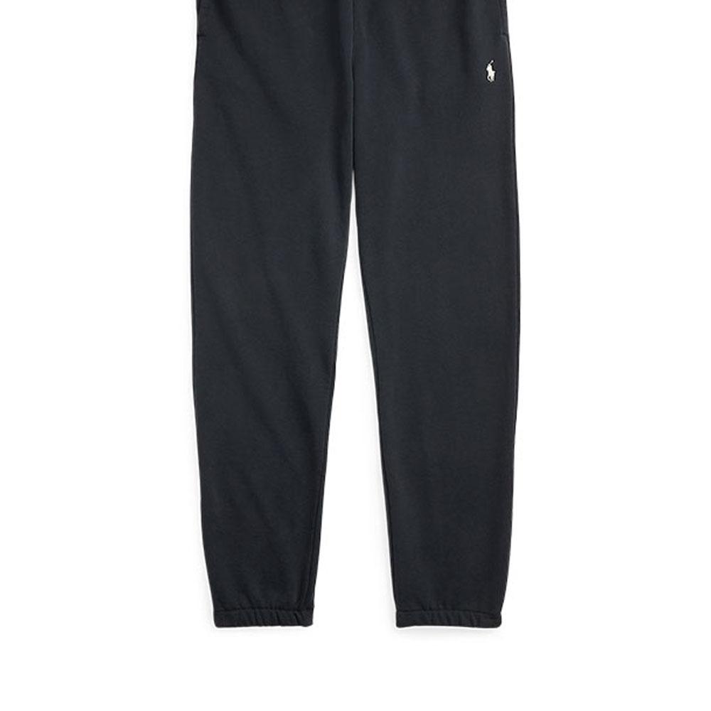 Polo Ralph Lauren מכנסי טרנינג סרוגים לגברים שחור MNPOPNT1BQ20469-