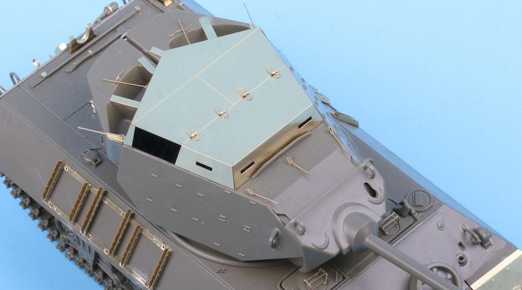 Tetra Model ME Series British Tank Destroyer M10 IIC Achilles T Plastic Model Parts ME4804 1/48 (for Company)