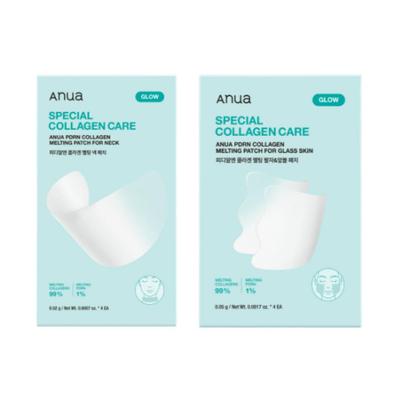 PDRN Kollagen Smeltende Glød Patch For Glasshud 2 typer (Halsplaster / Kinn- og smilelinjeplaster)