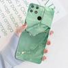 For Realme Narzo 50A Case Narzo 50A Prime Watercolor Marble Soft Silicone Bumper Cases For Realme Narzo 50A Back Cover Fundas