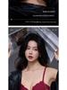Front-Buckle Lace Bra for Small Busts - Wire-Free, Side-Support, Thickened Cup