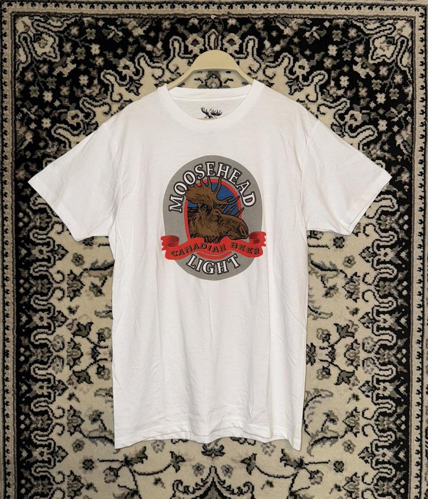 Vintage Moosehead Beer Moosehead Light Canadian Beer T-Shirt Size Men’s Medium