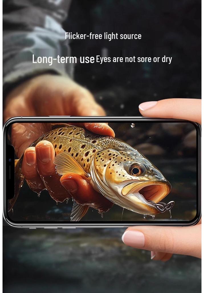 Foldable Induction Hat Clip Light for Night Fishing - Ultra-Long Battery Life, Strong Head-Mounted Beam