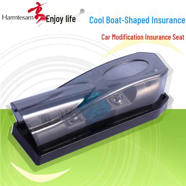 Hunter Sheng 100A Transparent Boat-shaped Car Audio Fuse Holder