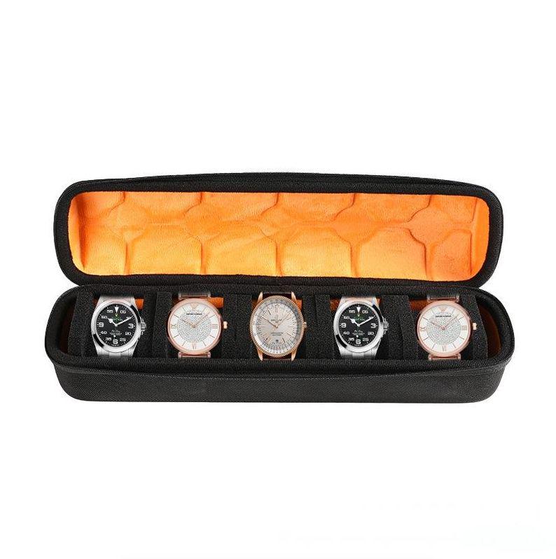 3/5Slot Watch Box Organizer Watch Display Storage Box For Men or Women Watch Portable Storage Travel Case Multiple Slot Availabl
