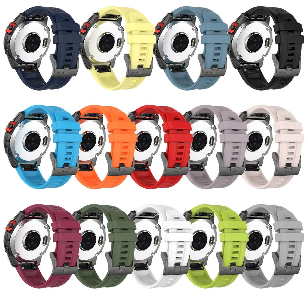 20 22 26mm Smart Watch Band for Garmin Fenix 7x 7 7s 6x 6 Pro 6s 5x 5 5s Plus 3 3HR Smart Watch Straps Quick Release Bracelet