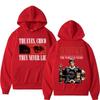 Tony Montana Scarface Vintage Graphic Hoodie Men Women Hip Hop Harajuku Oversized Long Sleeve Pullover Sweatshirt Retro Movie Fleece Top