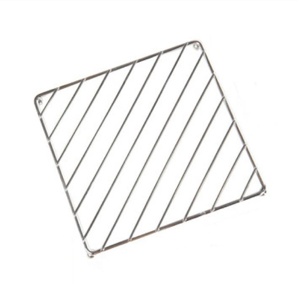 

Креативная квадратная подставка под тарелку из железа, держатель для сковороды, кастрюли, подставки под горячее, подставки под горячее, подставки под напитки, кухонные принадлежности, подставка под тарелку 2024NEW 1pcs