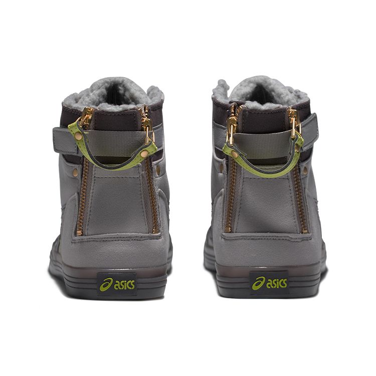 Asics Double Clutch Retro Casual High-Top Skate Shoes Men Skate Shoes Gray 1203A172-022