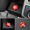 Dashboard Trim Rings, Climate Control Knob Trim Rings, Compatible for 2021-2024 Car F150 , 9 Piece Aluminum Knob Accent Set for Interior New