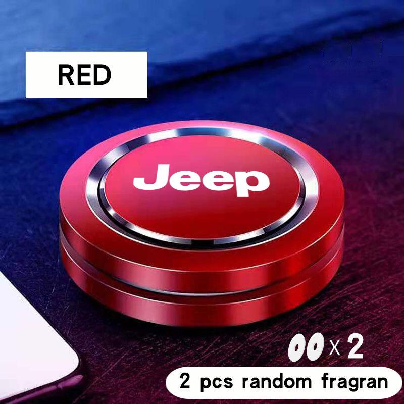 Car Air Freshener Creative Rotation UFO Shape Perfume For Jeep Grand Cherokee Wrangler JK Gladiator Compass Renegade Patriot AJS1