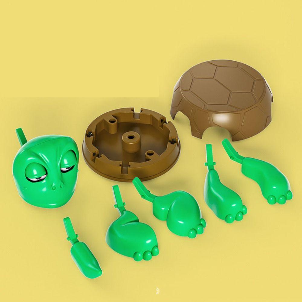 Press Panicked Turtle Coaster ABS DIY Turtle Base Cup Mat Turtle Cup Pad Quirky Toys Children Girl