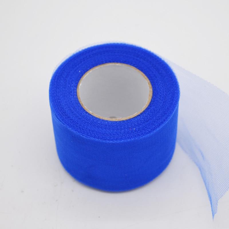 22m/lot 2" 5cm Shiny Tulle Roll Spool Fabric Tutu Skirt Chair Sash Bow Table Runner  Wedding Baby Shower Party Decorations