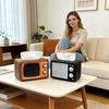 Retro TV Tissue Box Multifunctional Storage Box, Home Living Room, Coffee Table, Bedroom, Desktop, High-end Paper Box