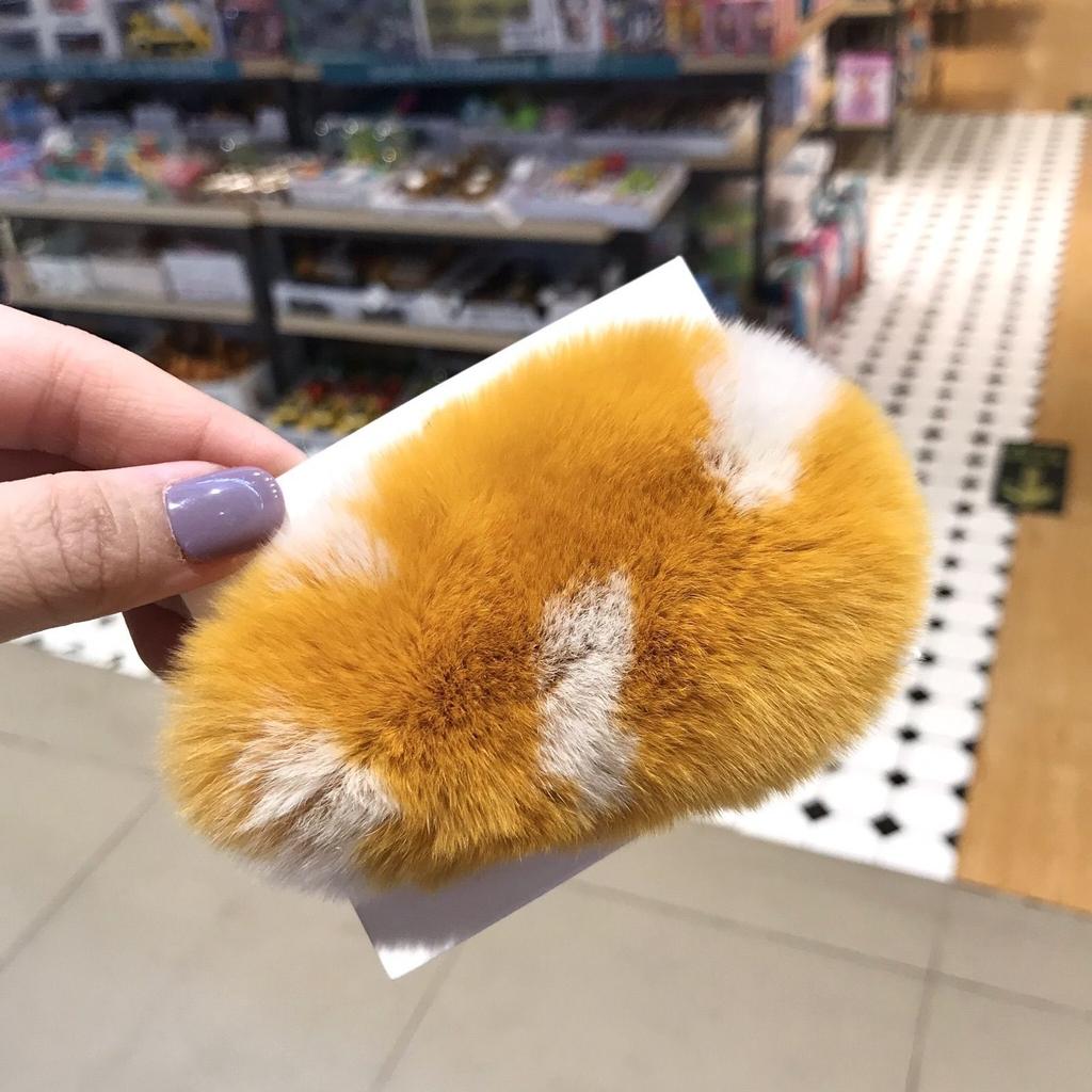 Real Rabbit Fur, Fur, Headband, Hat, Women's Autumn and Winter Forehead To Keep Warm, Going Out, Headgear, Headgear, Women's Hair Band, Plush Headband