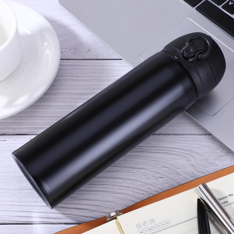 Thermos Cup 500ml Vacuum Flasks Portable Stainless Steel Thermos Cup Water Bottle Travel Tea Mug Office Thermos Cup