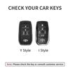 Leather Car Key Fob Case Cover Shell for Toyota Tacoma Fortuner Corolla Venza Grand Highlander RAV4 XSE Prime Land Cruiser Hilux