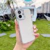 KEYSION Fashion Laser Gradient Colorful Phone Case for iPhone 16 Pro Max Soft TPU+PC Shockproof Back Cover for iPhone 16 Plus