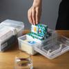 Transparent Storage Box Large Capacity Storage Drawer Multi-Functional Storage Case  Receipt