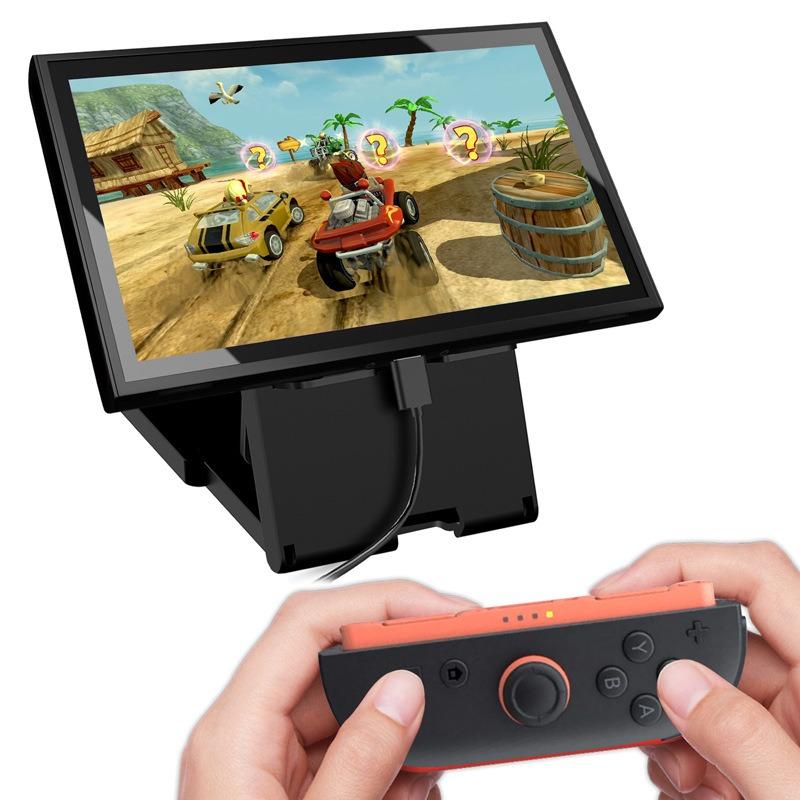 Adjustable Game Console Stand for Nintendo Switch Lite/OLED Bracket Foldable Mobile Phone Desktop Stand Holder Base