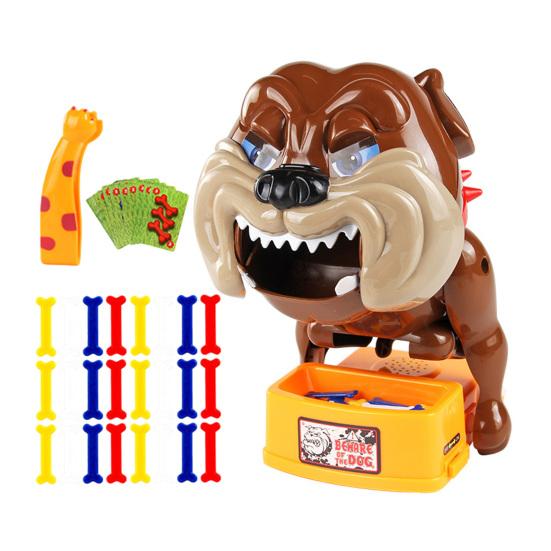 Beware of The Dog Game Flake Out Bad Dog Bone Tricky Game Escape Evil Dog Cards Tricky Toy for Parents Kids Children Family Party