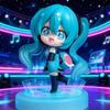 New 10Cm Anime Hatsune Miku Backpack Q Version Cute Kawaii Action Figure Pvc Model Toys Doll Statue Desktop Decoration Ornament Gift