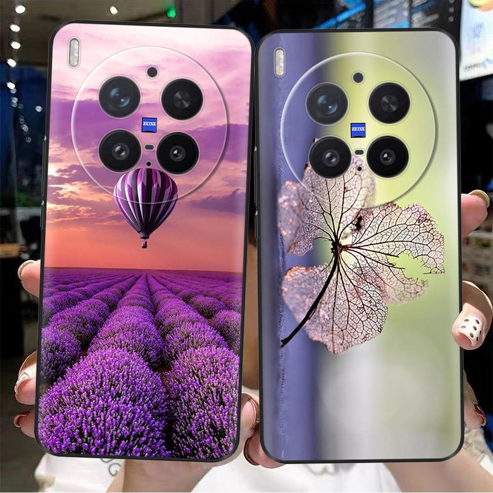 For VIVO X300 Pro Case Popular Flowers Cartoon Soft Silicone Phone Back Cover For Vivo X300 X 300 ShockProof Shell Bags Funda