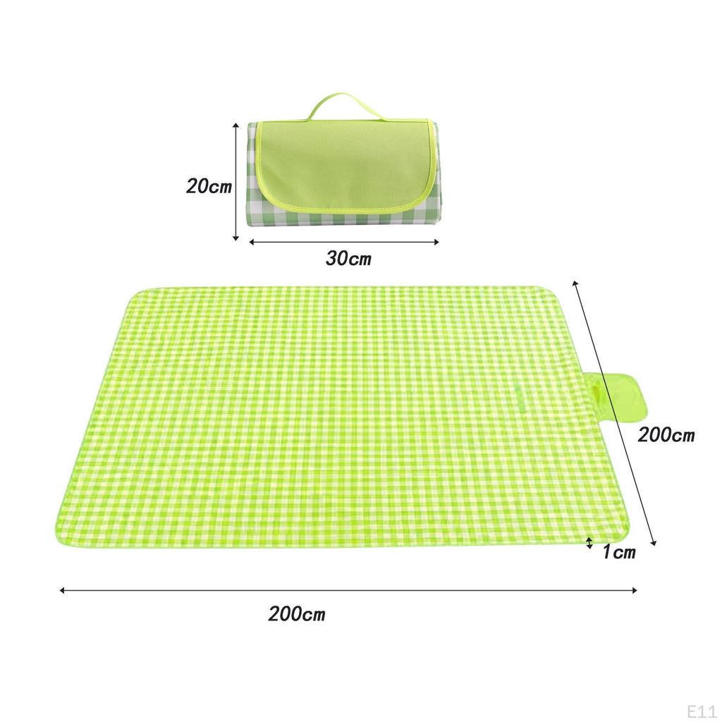 Picnic Blanket Beach Mat for Camping Grass Music Festival Hiking