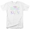 26 Koszulka Empire Of The Sun z Logo Tęczy Licencjonowana Koszulka Rock N Roll Biała Unisex