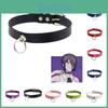 Chainsaw Man Leder Choker Ketting Sterke En Flexibele Kraag Voor Vrouwen En Meisjes