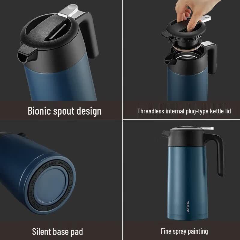 TAFUCO T6100 1.5L Stainless Steel Insulated Carafe