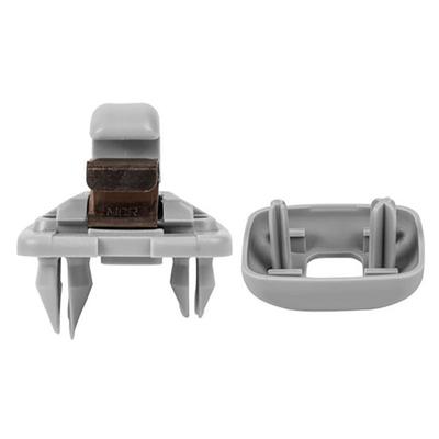 2Pcs Practical Sun Corrosion-resistant Wear-resistant Visor Bracket Interior Mini Sun Visor Clip Holder 8U0857562A 8E0857562