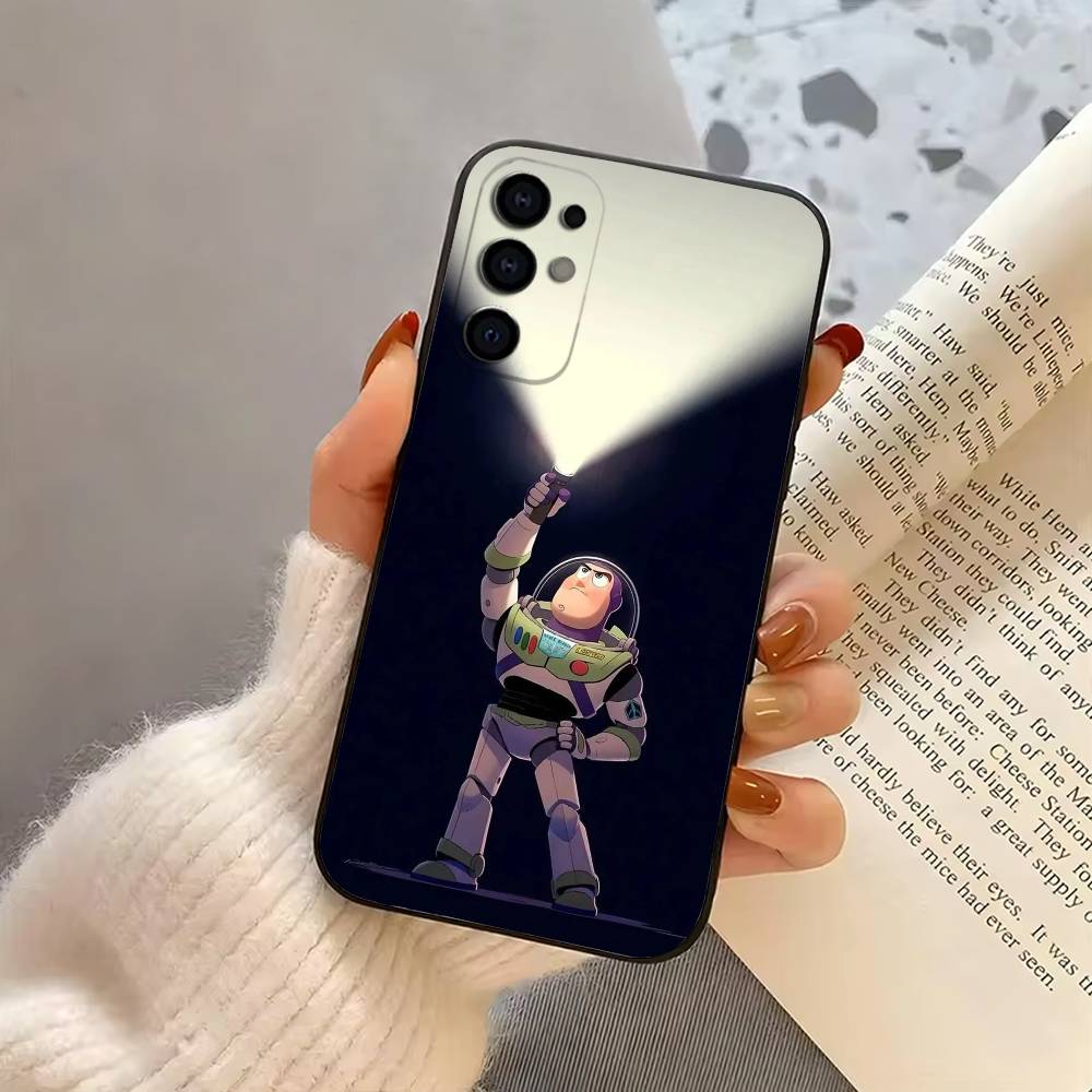 Space T-Toy S-Story-TS Phone Case Black Silicone Soft For Samsung S25,S24,S21,S22,S23,S30,Ultra,S20,Plus,Fe,Lite