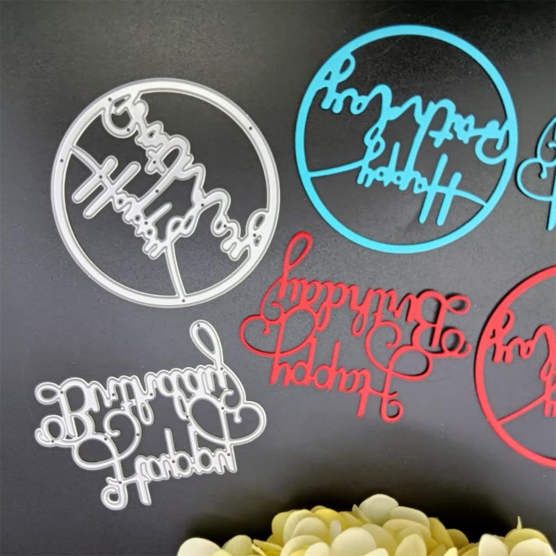 1 Set fustelle da taglio in metallo, stampo stencil fatto a mano, motivo in rilievo per bambini e adulti, progetti di artigianato fai-da-te