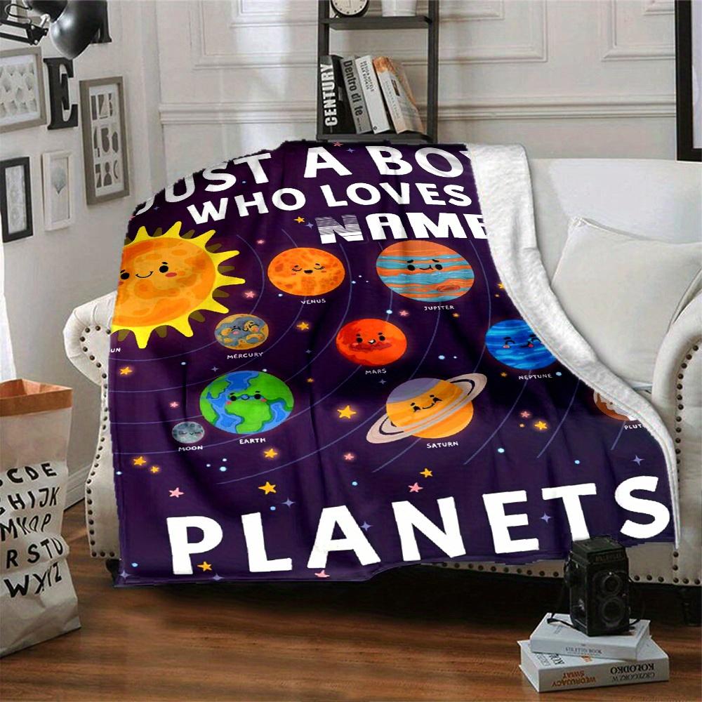 Home Blanket Planets Fashion Home Gift Used For Chair Office Sofa Bed Camping Soft And Warm Giving Friends And Relatives Birthday Gifts Graduation
