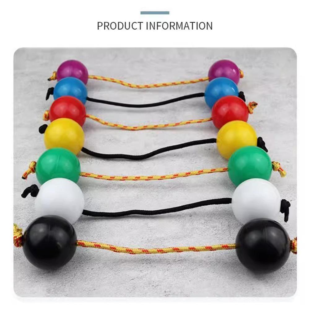 1 Pair Sand Egg Asalato African Shakers Fingertip Abs Sand Ball Kashaka Instrument for Adults Beginners