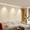 Double-Layer Rainbow Recessed Spotlight for Living Room TV Wall - 2024 Update