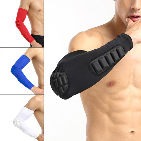 Anti-Kollisions-Verlängerungsarmschutz Basketball Sport Ellenbogen-Arm-Ärmelpolster-Klammer