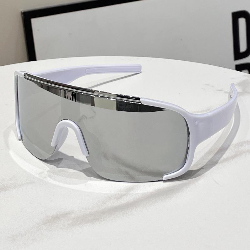

New Large Frame Outdoor Cycling Glasses Sports Fashion Eyewear Mountaineering and Skiing Goggles Windproof Sunglasses 1PC
