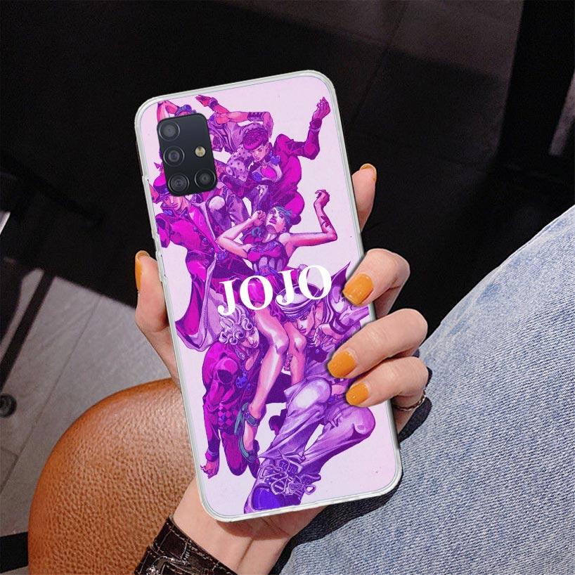 All JoJo's Bizarre Adventure Phone Case For Samsung Galaxy A52 A32 A22 A12 A51 A31 A50S A30S A20S A10S Note 20 Ultra 10 Plus S10