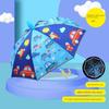 Children's Umbrella Kindergarten Baby Boys and Girls Kids Student Cartoon School Umbrella Lightweight Dinosaur Unicorn Umbrella