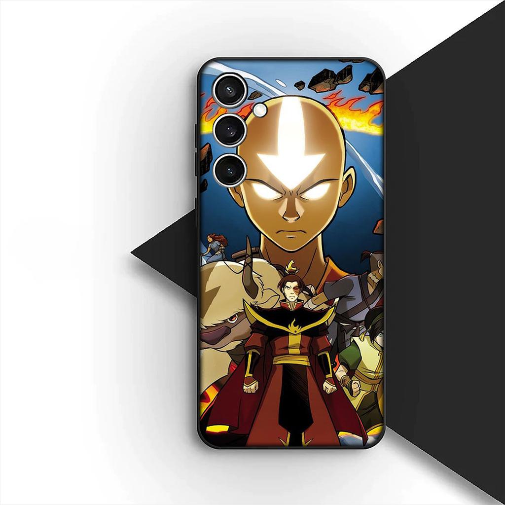 Cover for Samsung Galaxy S24 S25 S23 FE Ultra Plus S7 Edge S25+ S23+ A56 5G Casing Phone Case Aang Avatar The Last Airbender